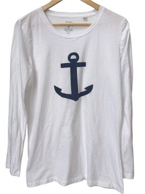 League Collegiate Outfitters Long Beach Island Anchor Long Sleeve Shirt. XL.